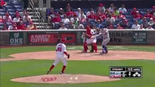 OLIVER PEREZ VS METS 25 MAYO 2016