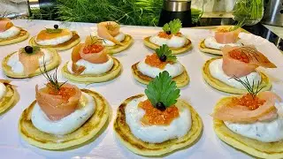 Blinis au saumon 🐟😋🎉👌