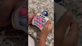 Astronaut Fast Push Puzzle Game Toy, Pop Fidget Bubble Stress Pop Light Up  Mini Games Sensory Toys