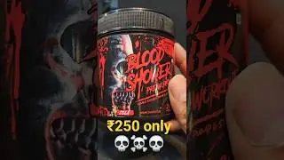 BLOOD SHOWER Pre-workout Honest Review #shorts