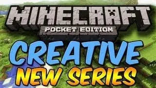 Part 1 PE Creative - Minecraft Pocket Edition Creative Mode - The Beginning w/ SonOfAnEnderDragon
