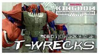 Transformers WFC Trilogy Kingdom Leader Class T-Wrecks Review