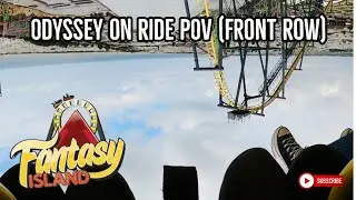 We rode the world's tallest suspended looping coaster! Odyssey Fantasy Island Skegness #ingoldmells