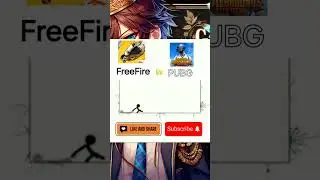 PUBG VS FREEFIRE #games #shorts #kingofgames