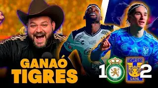 Club León 1-2 Tigres | ¡golazo de Marcelo Flores y Gignac, y expulsión a Gignac! 