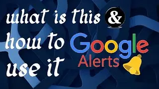TECH FADE TAMIL | What is Google Alerts and How to use it?