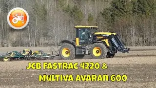 Tillage 2022 | JCB Fastrac 4220 & Multiva Avaran 600 harrow
