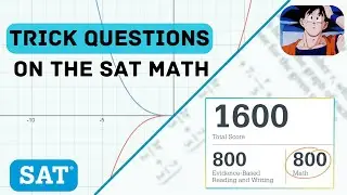 HARD SAT Math TRICK Questions