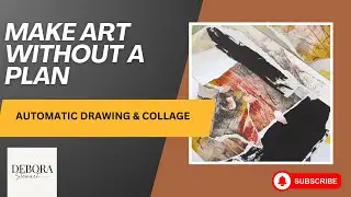 Breaking Creative Blocks: Using Automatic Drawing & Collage for Abstraction