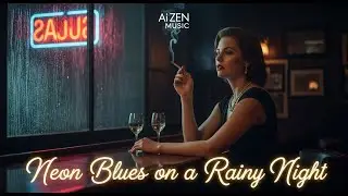 1970&rsquo;s Vintage Jazz &ndash; Neon Blues on a Rainy Night