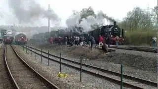 35 Jahre Eisenbahnmuseum Bochum Dahlhausen / Lokparade und Scheinanfahrten Teil 1/2 (HD)