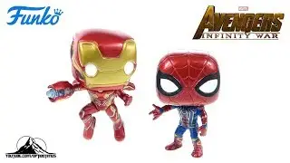 Optibotimus Reviews: Funko Pop! Avengers Infinity War IRON MAN and IRON SPIDER