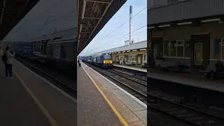 Class 68 034 pulls containers through Warrington BQ. #train #trainspotting #class68 #warrington