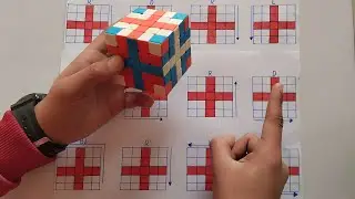 How to make cross pattern on 5by5 #cube|How to solve cube in hindi #hasnaintechnical #kingofcuber