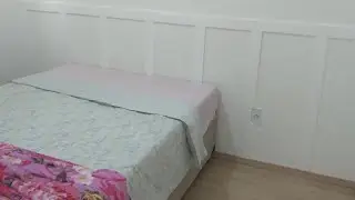 Fiz uma cabeceira de boiserie com isopor / DIY / Gastei menos de $20,00