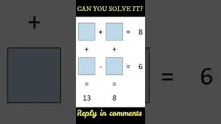Math Challenge | Math Puzzle | Brain Teaser | Math Game | Puzzle Game