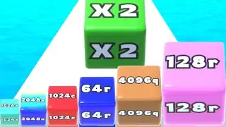 JELLY RUN 2048 - Gameplay Walkthrough Android iOS 
