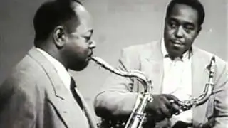 Parker laughing at Hawkins's attempt to do playback on his own recorded improvisation