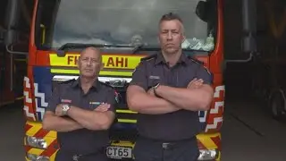 Kiwi firefighters dousing Hollywood’s fake flames