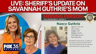 Pima County Sheriff's Office gives updates on Savannah Guthrie's missing mother