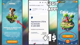 FARM WORLD App [LEGIT] NUEVA APP PARA GANAR DINERO A PAYPAL EN AUTOM&Aacute;TICO?🤑 FULL REVIEW 🙀