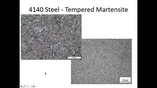 MSE 407 S21 Steel Lab - 4140 Steel Lab Background