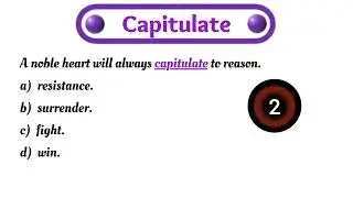 Meaning of Capitulate