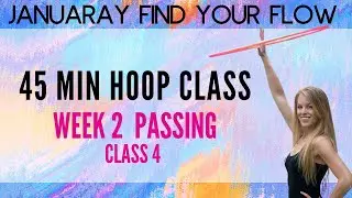 45 Minute Hoop Dance Fitness Class | At Home Workout | Full Body Low Impact