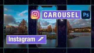 Create An Instagram Carousel in 5 mins using Photoshop Slice Tool #carousel