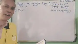 Sum due, present worth,true discount explained /ex 1.2/part 1/Maharashtra board/commerce maths