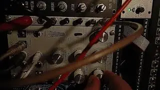 ModularSynth untypical Electronic Music patch. Metabolic Devices Coherence. Eurorack Synthesizer