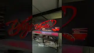 Custom Illuminated Storefront Sign | Restaurant Sign Made In-House | Vaha Visuals