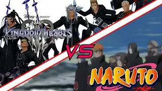 Organization XIII 13 Vs Akatsuki I Kingdom Hearts Vs Naruto Discussion Video Part 1 #anime
