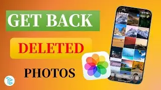 Get back your deleted photos on iPhone now | Recover deleted photos | 100% work | Easy ways