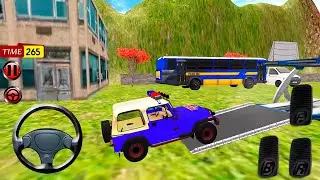Police Car Offroad Transport Truck #2 Jeep Games 2022 | Android GamePlay