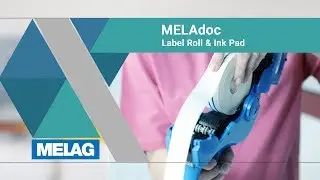 Label Printer MELAdoc: Replacing Label Roll and Ink Pad | Tutorial MELAG