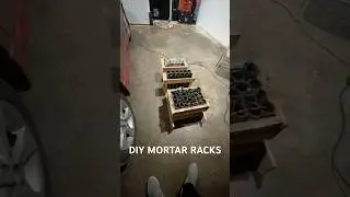 Home made mortar racks #diy #firework #fireworkshow #fourthofjuly #newyears #pyro #pyrotechnics #fyp