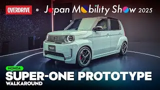 Обзор прототипа Honda Super-ONE | Компактный электромобиль с режимом Boost | Japan Mobility Show ...