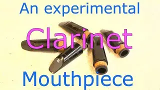 Experimental clarinet mouthpiece.