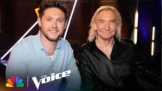 Niall Horan Welcomes His Hero Joe Walsh as His Mega Mentor | The Voice | NBC