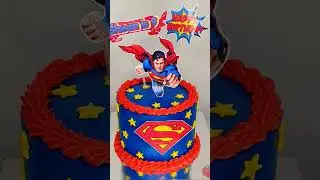 Man of Steel Birthday Cake Ideas Images (Pictures) #punjabisong #newsong #music #punjabicomedy #cake
