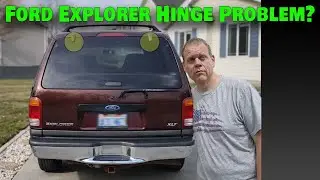 DON&rsquo;T Replace It! Repairing Broken Window Hinges (Ford Explorer)