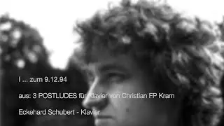 Christian FP Kram - 3 POSTLUDES I for piano