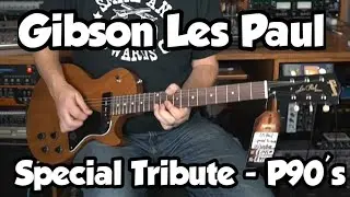Gibson Les Paul Special Tribute P-90 - натуральный орех, сатин