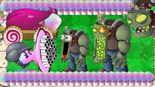 Hypno Peashooter Melon X Hypno Shroom Attack Team Giga Zomboss vs Gargantuar Plants vs Zombies Hack