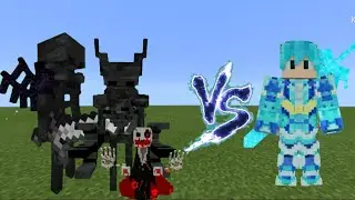 ORIGINAL KING vs BLOOD GASTER,  DEMON WITHER SKELETON TITAN, ASHES WITHER SKELETON TITAN
