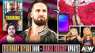 SETH ROLLINS Return to Training💥 Bianca Belair Finger SURGERY👨&zwj;⚕️ Inspirations AEW Debut...