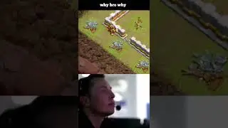 Hog Rider 🧠💩😆 #clashofclans #coc #games #gaming #shorts