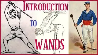 Intro to the Different Types of Antique Wands, Staffs & Barbells used in 19th century exercise - E10