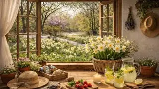 Cozy Spring Morning by the Window | Peaceful Birdsong & Natural Ambience